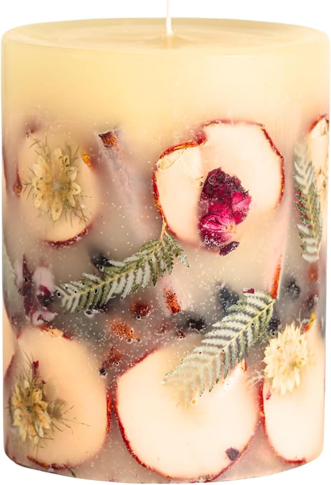 Spicy Apple Medium Round Candle